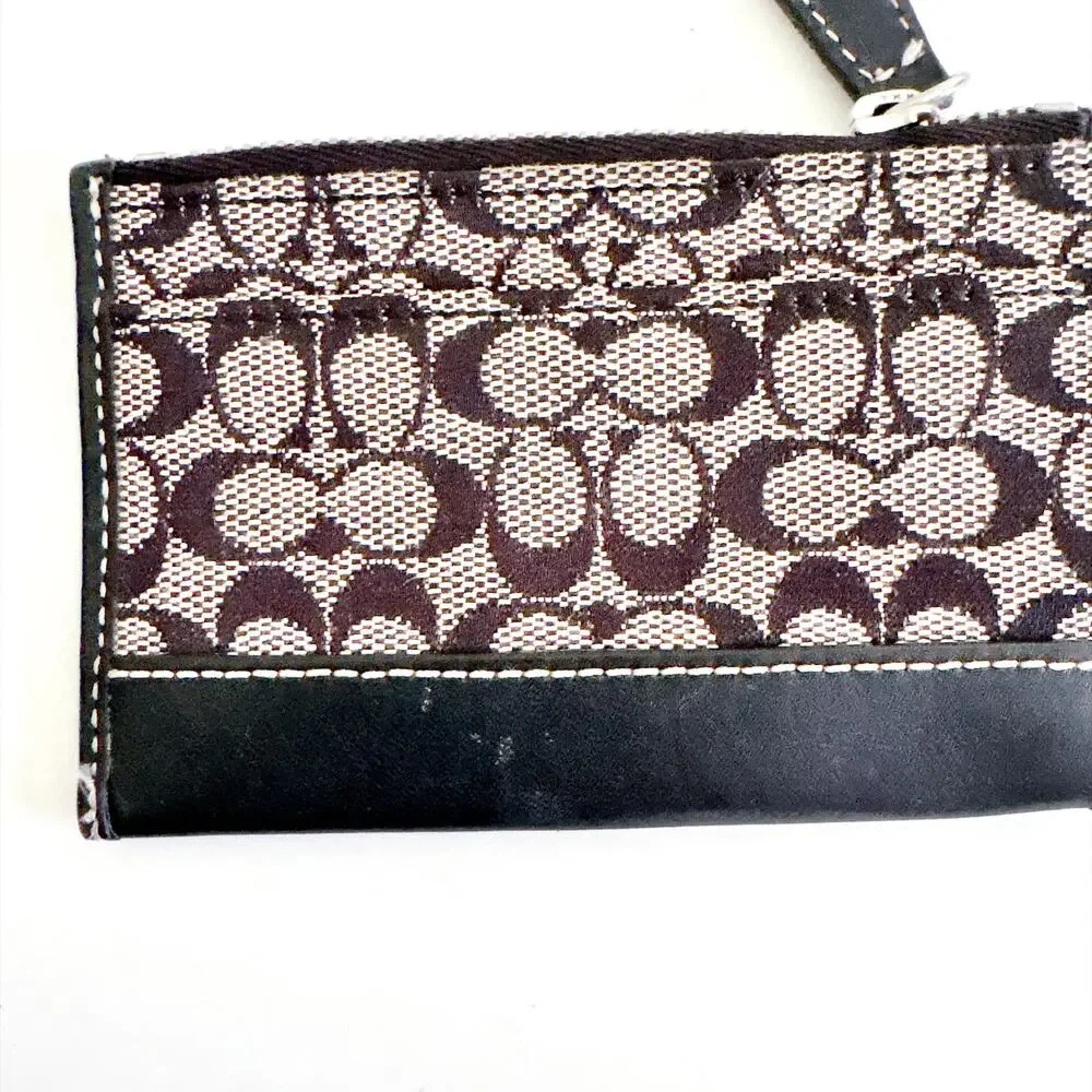 COACH WRISTLET AND COIN PURSE LOT OF 2